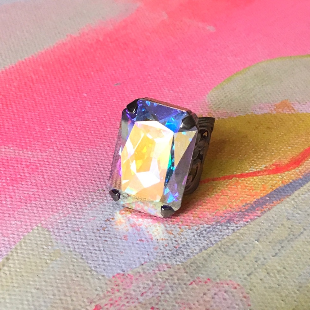 Giant Super Sparkly Ring - image 3